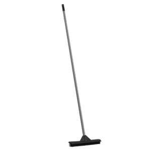 Janitorial rubber broom