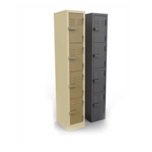 Steel and Metal Locker  - 4 Comp