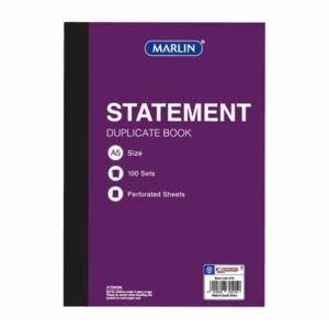 duplicate statement book