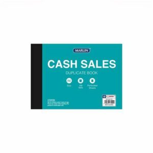 a6 duplicate cash sale book