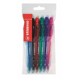LINER CLICK BALL PEN-polybag 6's