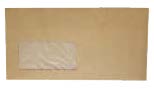 marlin envelopes dl brown self seal 500’s-envb009
