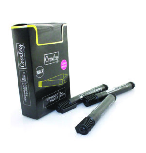 croxley permanent marker (red) pack of 10